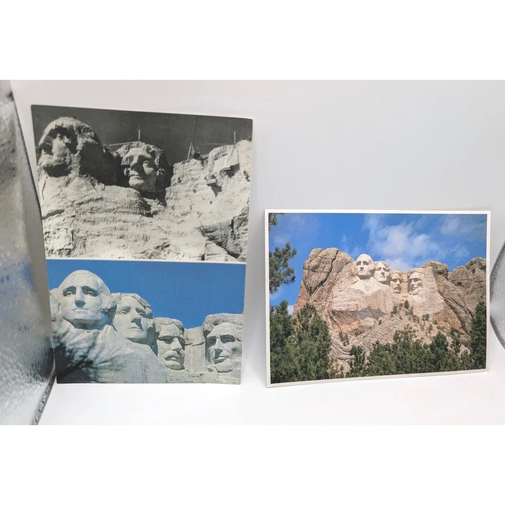 Vintage South Dakota Postcard Lot Mount Rushmore Corn Palace Black Hills